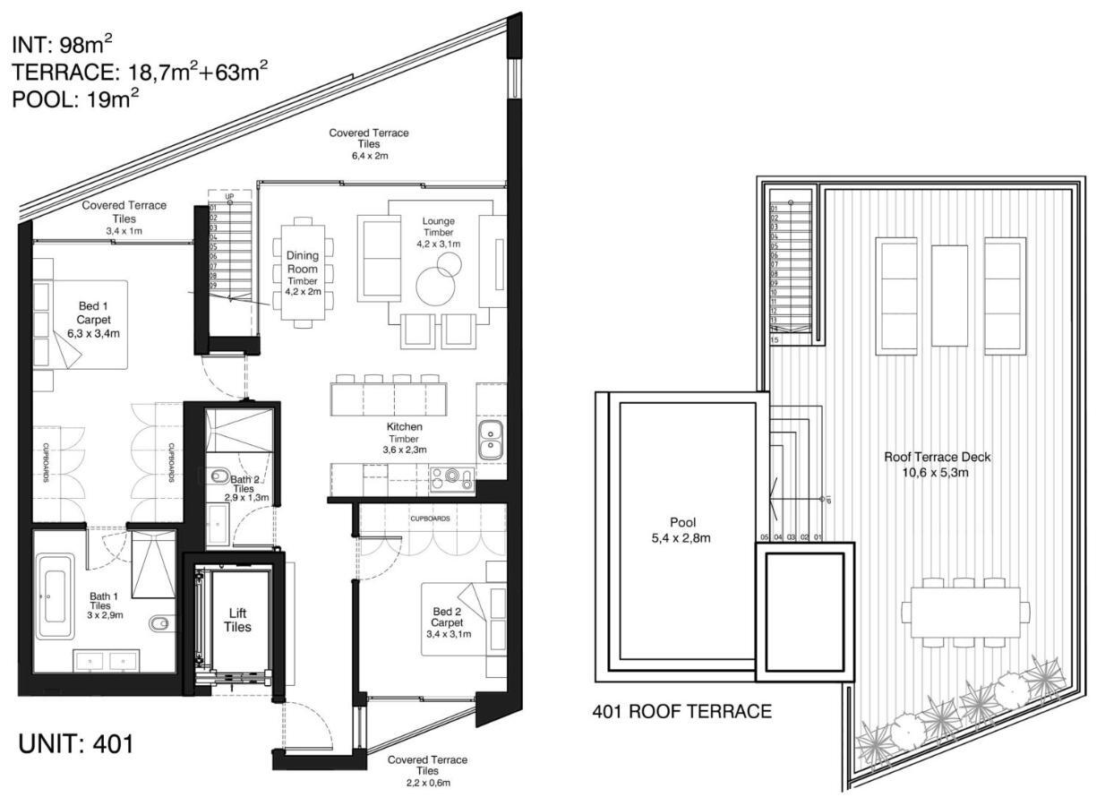 The Solis Penthouse Kapstaden Exteriör bild